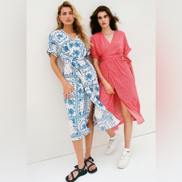 URBAN OUTFITTERS Gabrielle Wrap Dress - Picture 6 of 12